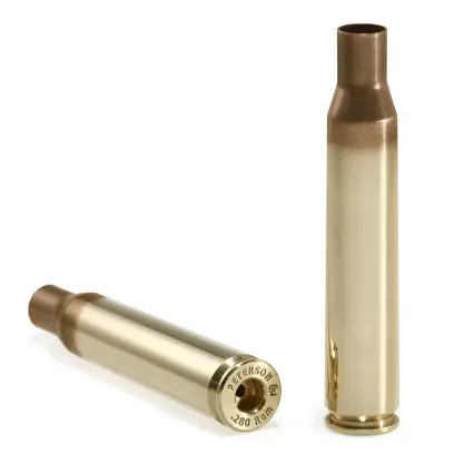 Hülsen Peterson .280 Remington (50 Stk.) Peterson Match-Grade Hülsen Kal. .280 Remington mit geglühtem Hals (50 Stk.). Hergestellt in den USA mit Fokus auf Präzision, minimale Fertigungstoleranzen und lange Lebensdauer.
